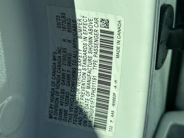 Used 2023 Honda Civic EX image 33