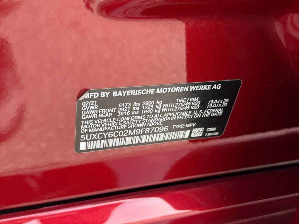 Used 2021 BMW X6 xDrive40i w/ M Sport Package AWD/4WD image 30