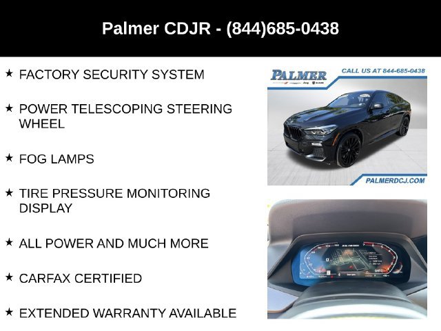 Used 2021 BMW X6 M50i w/ Premium Package AWD/4WD image 24