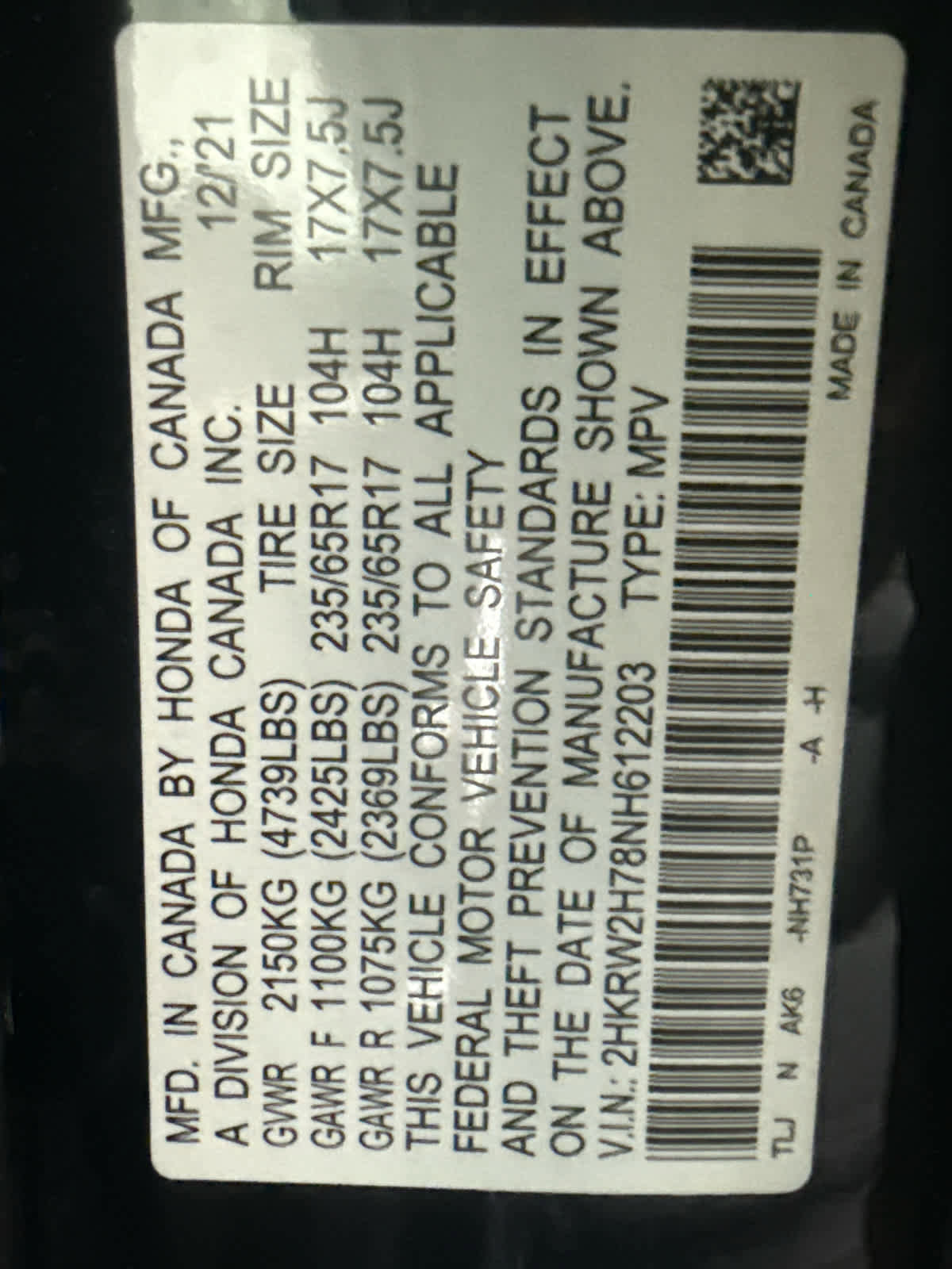 Used 2022 Honda CR-V Special Edition image 20