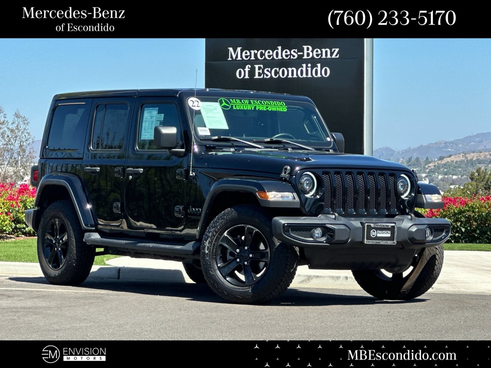 Used 2022 Jeep Wrangler Unlimited Sahara
