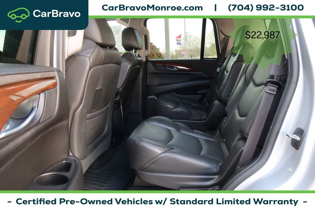 Certified 2018 Cadillac Escalade Premium Luxury AWD/4WD image 32