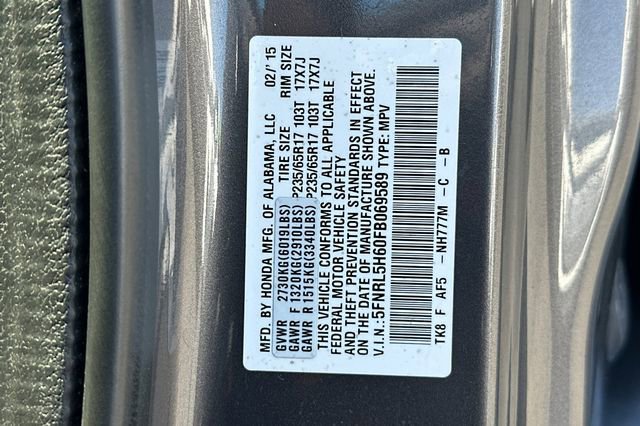 Used 2015 Honda Odyssey EX-L image 35