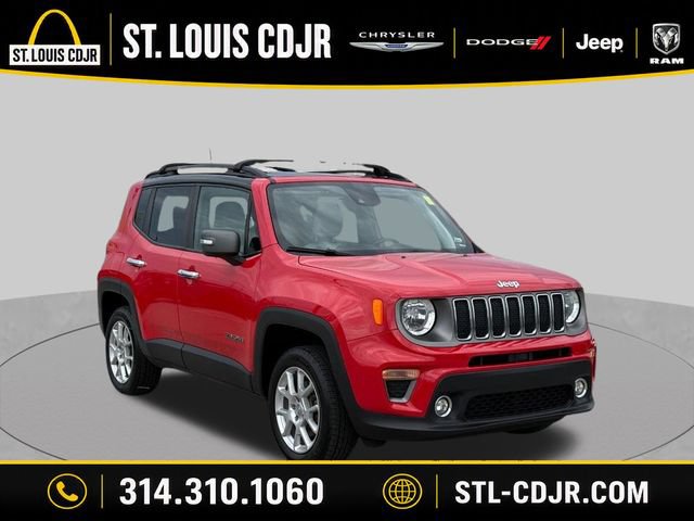 Used 2021 Jeep Renegade Limited w/ Sun & Sound Group AWD/4WD image 1