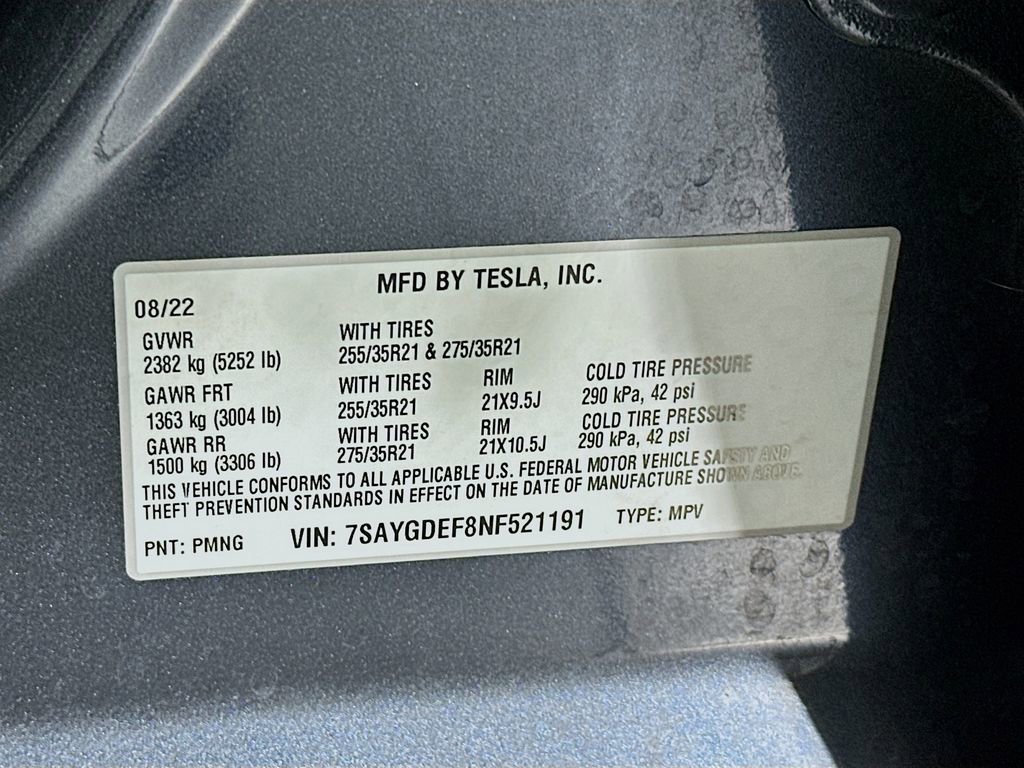 Used 2022 Tesla Model Y Performance image 36