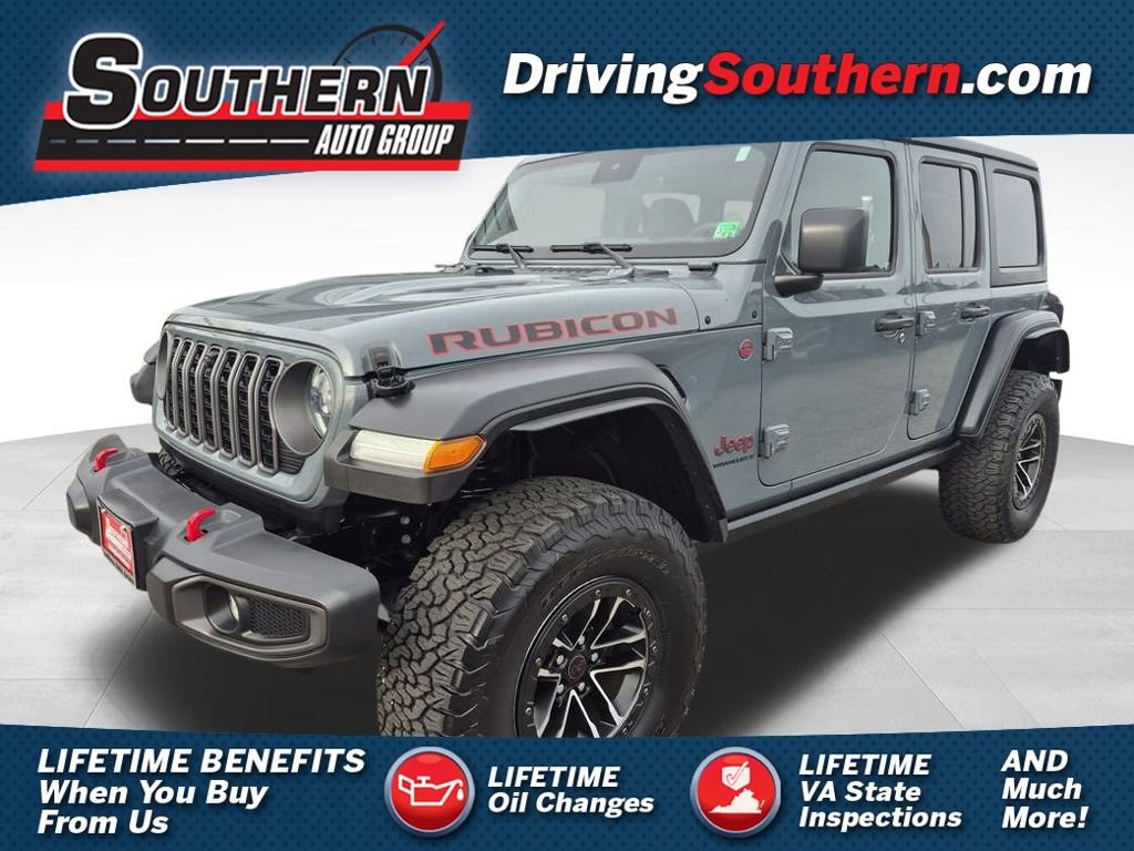 Used 2024 Jeep Wrangler Rubicon w/ XTREMEE 35" Tire Package image 1