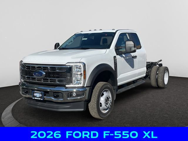 New 2026 Ford F550 4x4 SuperCab Super Duty w/ XL Chrome Package image 1
