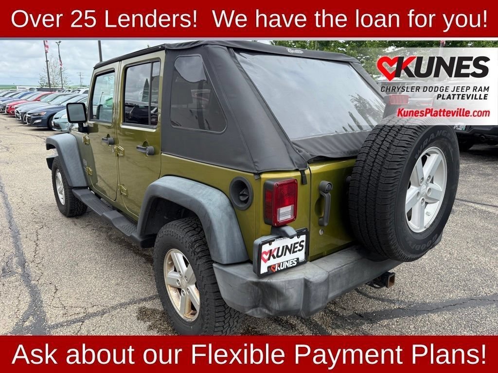 Used 2007 Jeep Wrangler Unlimited X AWD/4WD image 6