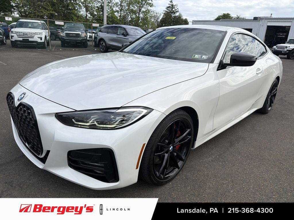Used 2021 BMW 430i xDrive Coupe w/ M Sport Package AWD/4WD image 1