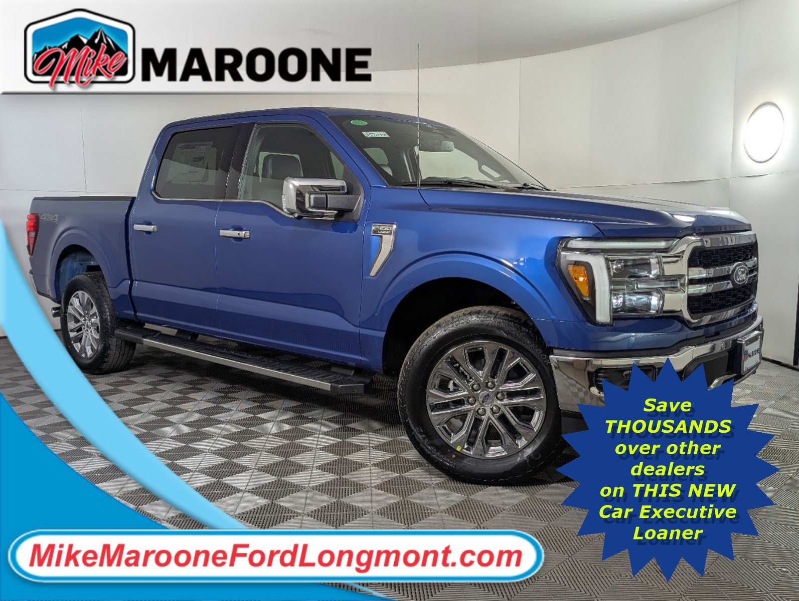 New 2025 Ford F150 Lariat w/ Equipment Group 502A High