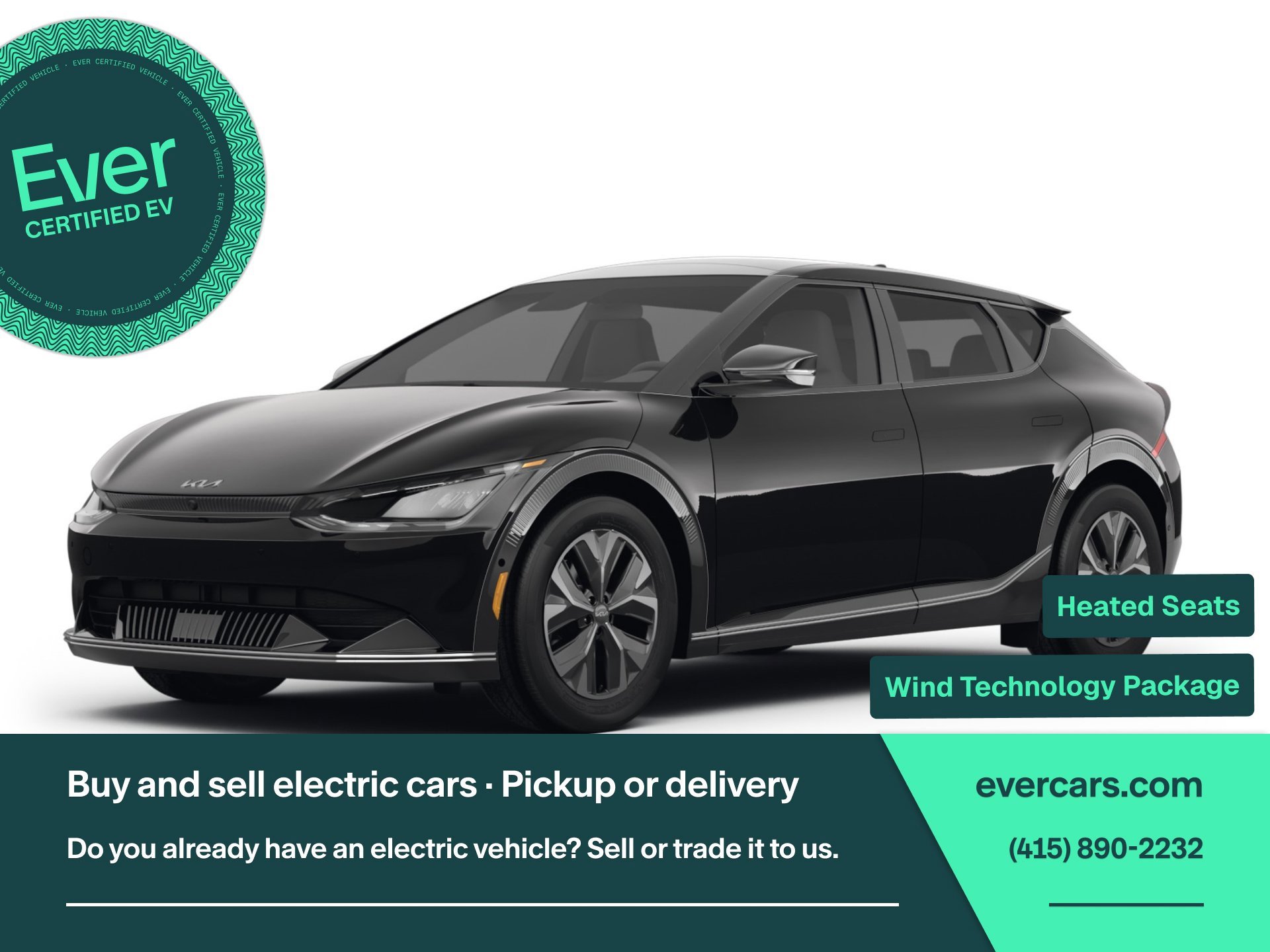 Used 2024 Kia EV6 Wind w/ Wind Technology Package