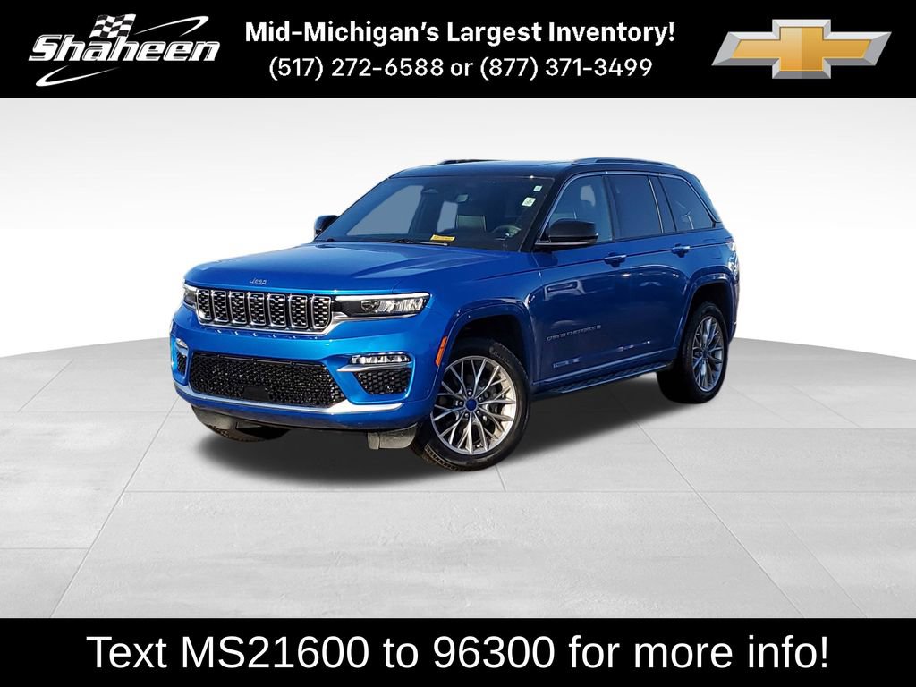 Used 2023 Jeep Grand Cherokee Summit w/ Luxury Tech Group V