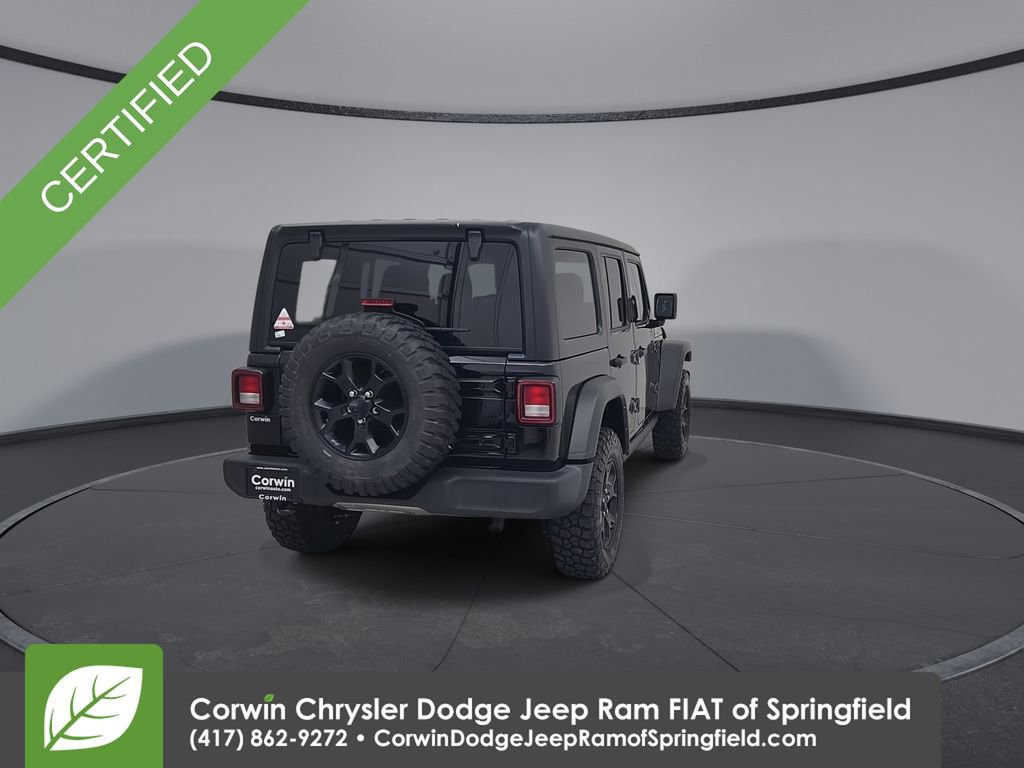 Certified 2022 Jeep Wrangler Unlimited Sport image 12