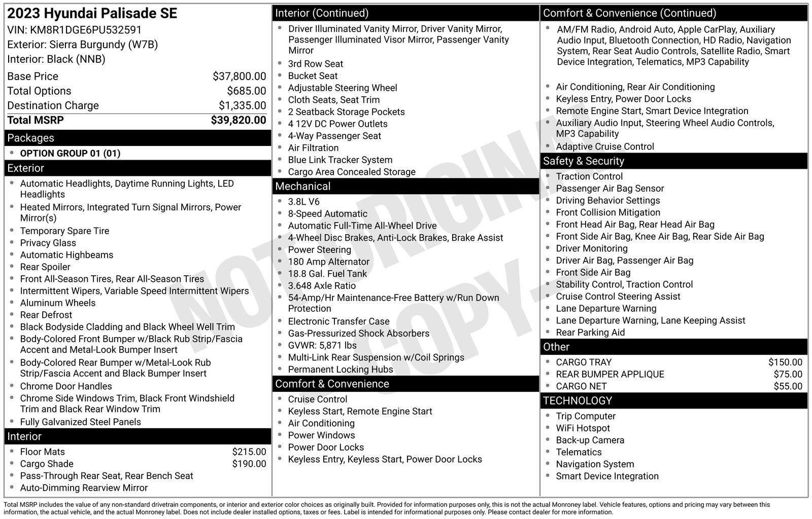 Used 2023 Hyundai Palisade SE image 22