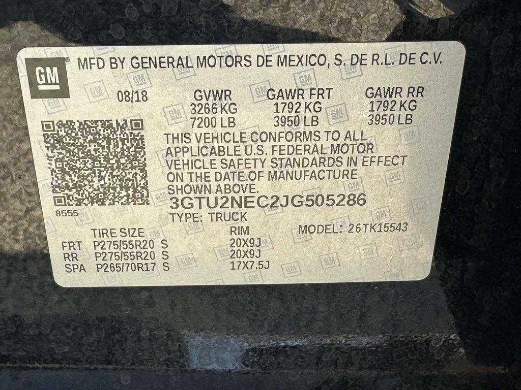 Used 2018 GMC Sierra 1500 SLT w/ SLT Premium Package AWD/4WD image 28