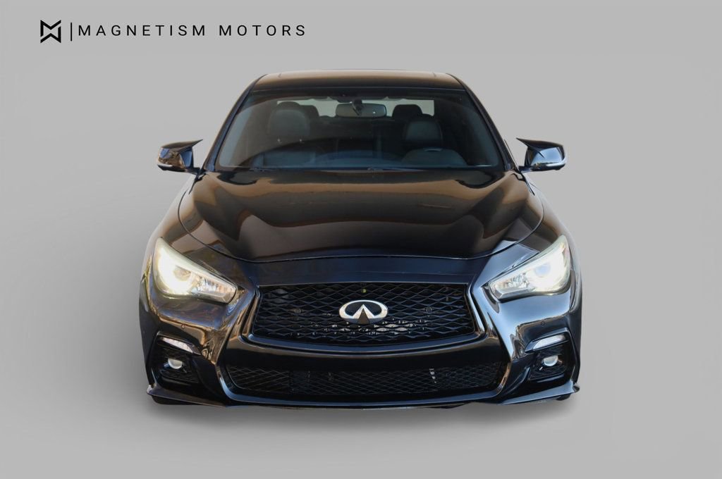 Used 2018 INFINITI Q50 Red Sport 400 w/ Sensory Package (Sport) image 5
