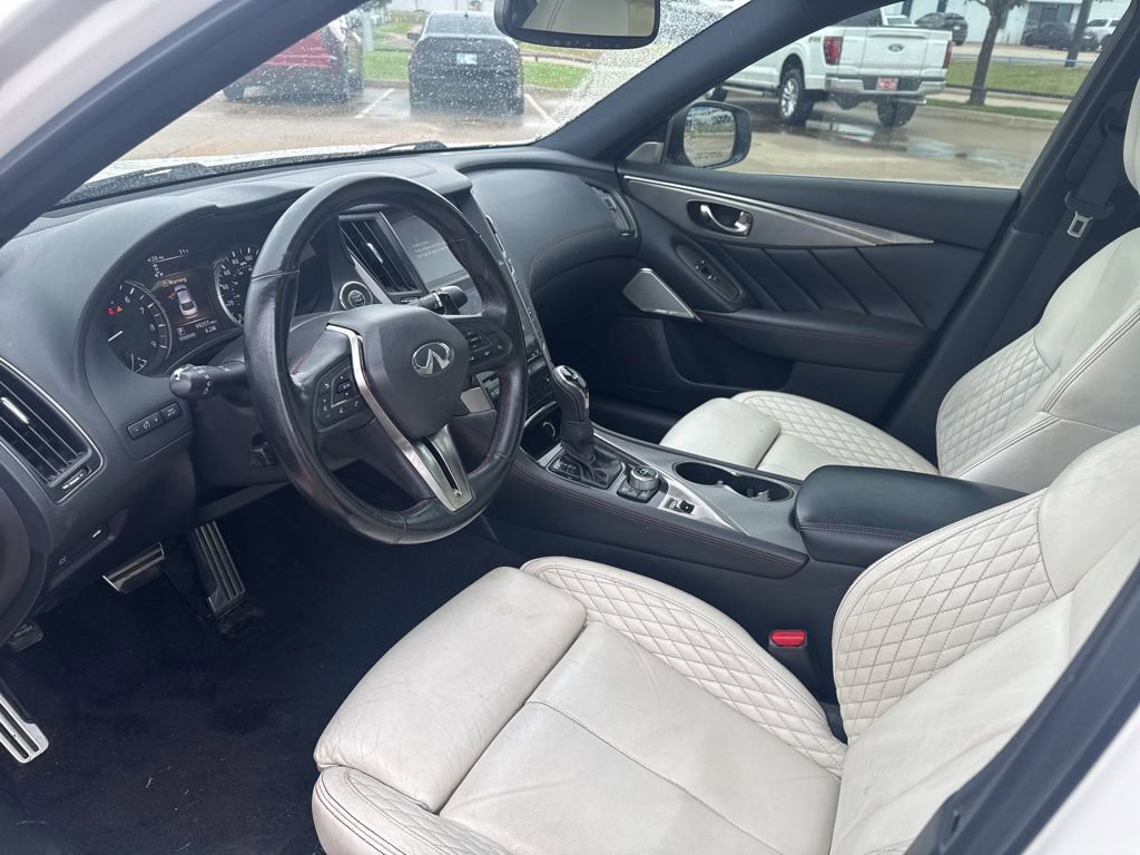 Used 2019 INFINITI Q50 Red Sport 400 w/ Sensory Package AWD/4WD image 8