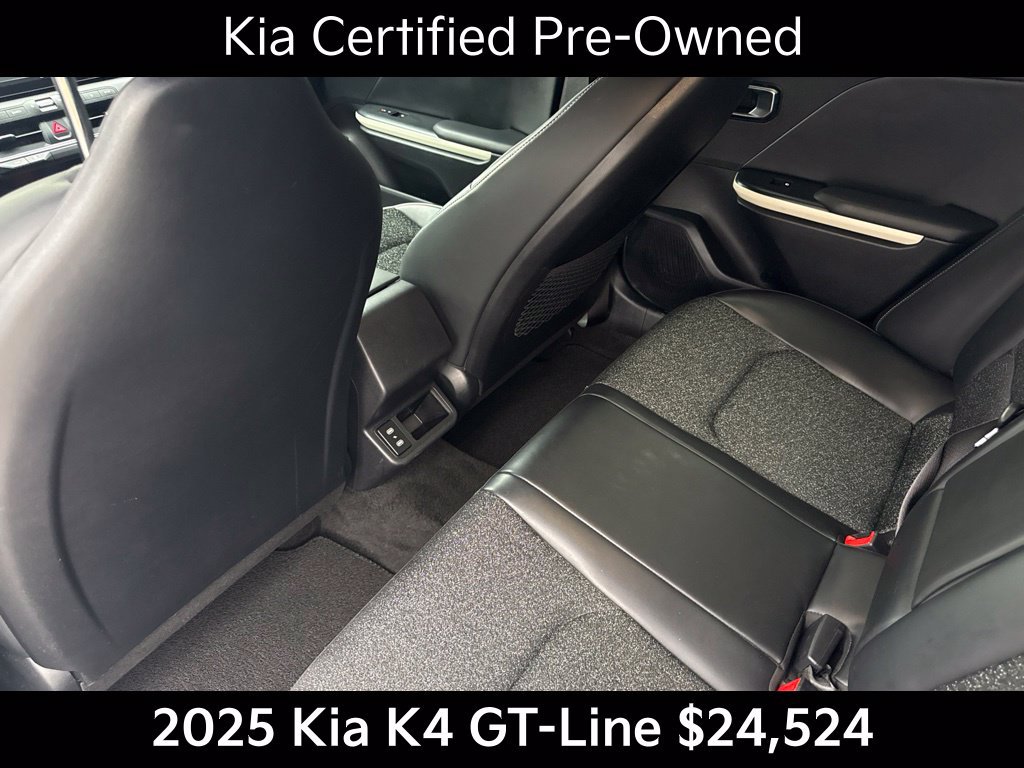 Certified 2025 Kia K4 GT-Line w/ GT-Line Sunroof Package FWD image 15