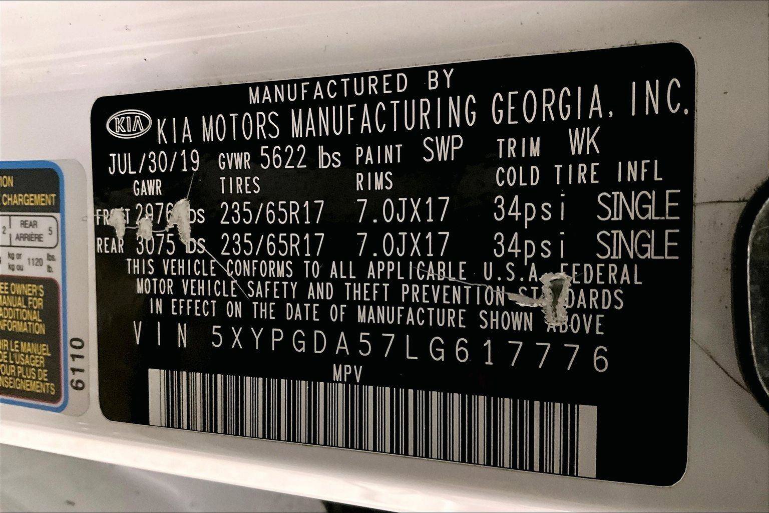 Used 2020 Kia Sorento AWD V6 image 33