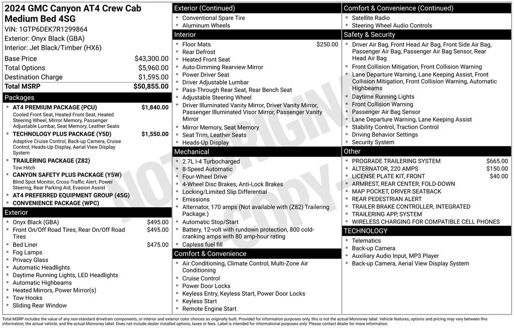 Used 2024 GMC Canyon AT4 w/ AT4 Premium Package image 5