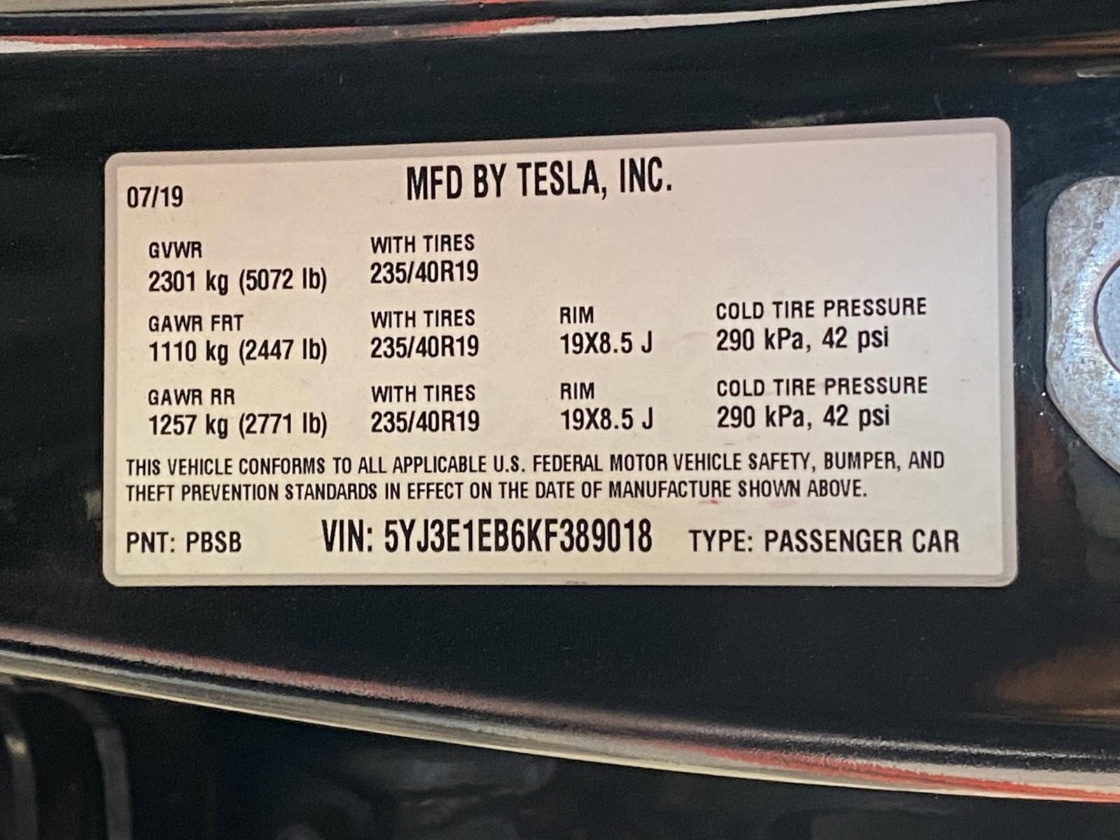 Used 2019 Tesla Model 3 Performance image 28