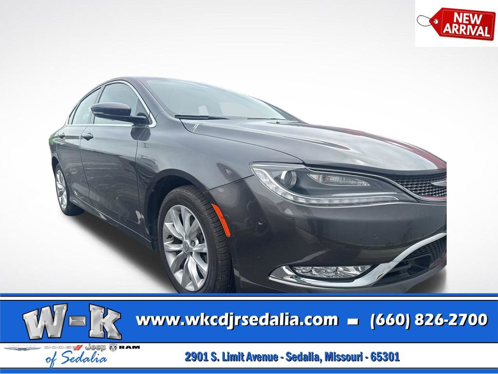 Used 2016 Chrysler 200 C w/ Navigation & Sound Group I FWD image 3