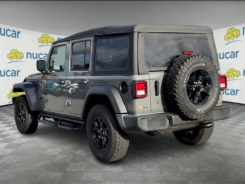 Used 2021 Jeep Wrangler Unlimited Sport image 4