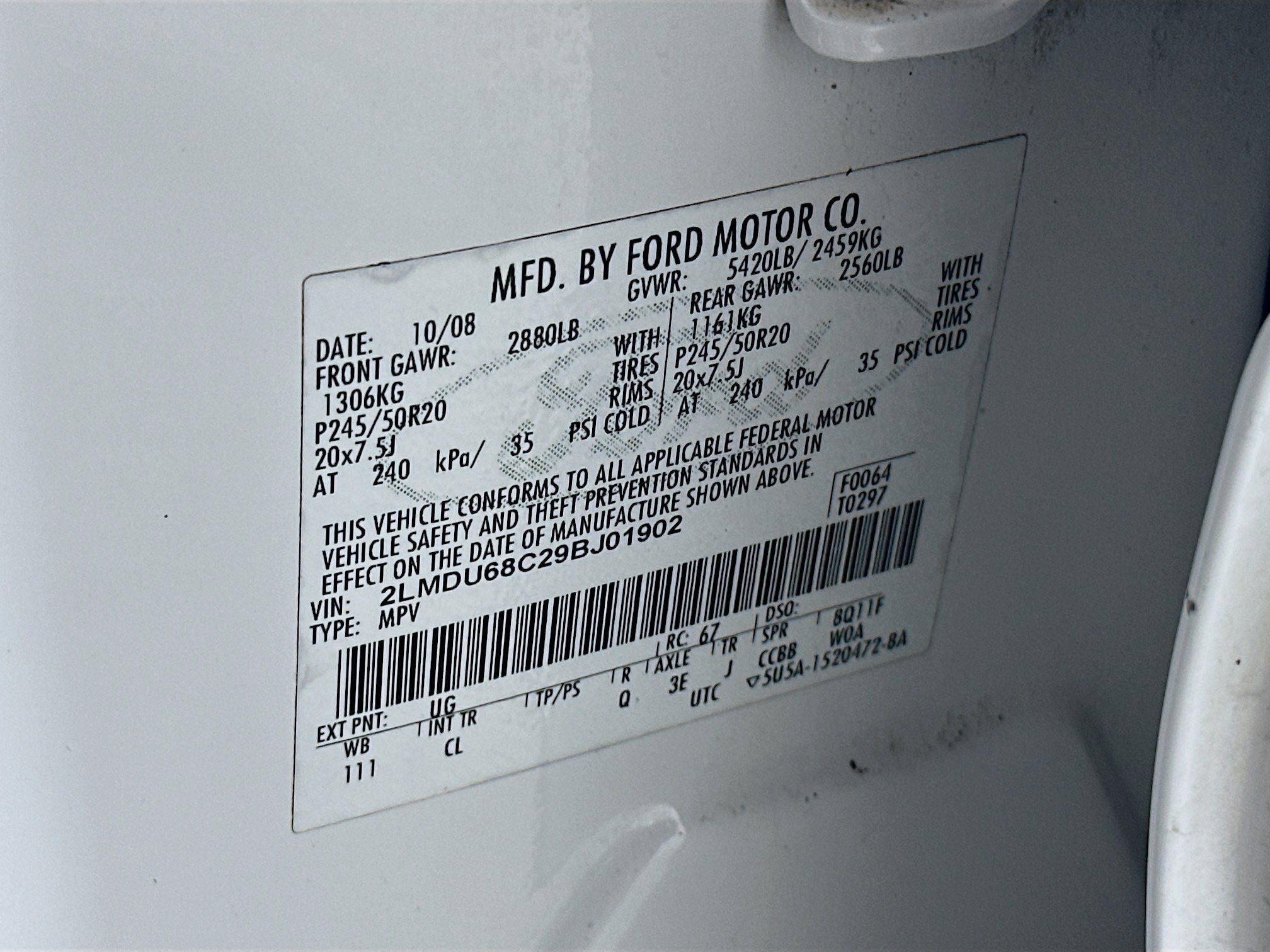Used 2009 Lincoln MKX 2WD image 12