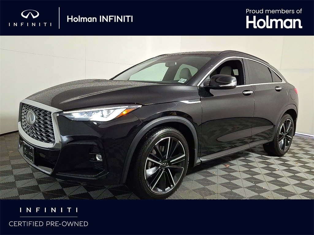 Certified 2023 INFINITI QX55 Luxe w/ Cargo Package