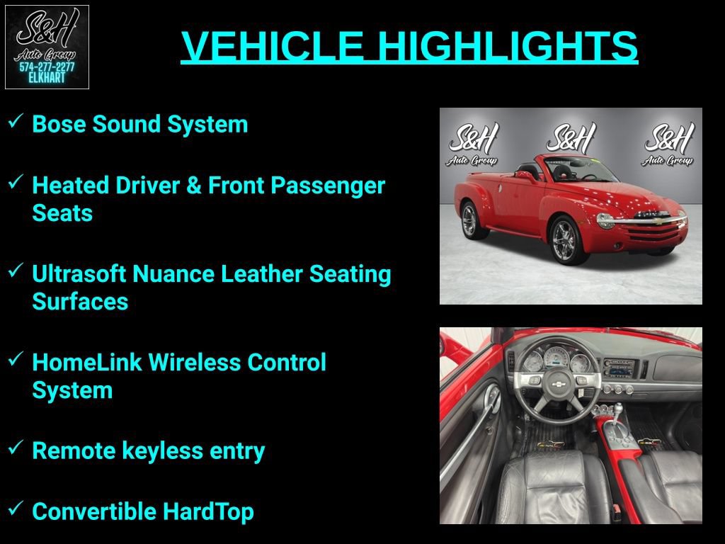 Used 2005 Chevrolet SSR w/ Preferred Equipment Group RWD image 3