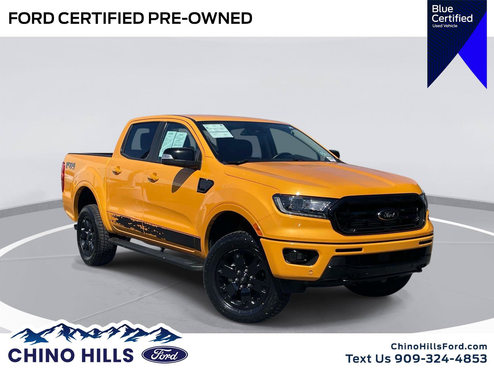 Certified 2022 Ford Ranger Lariat w/ Equipment Group 501A High AWD/4WD image 1