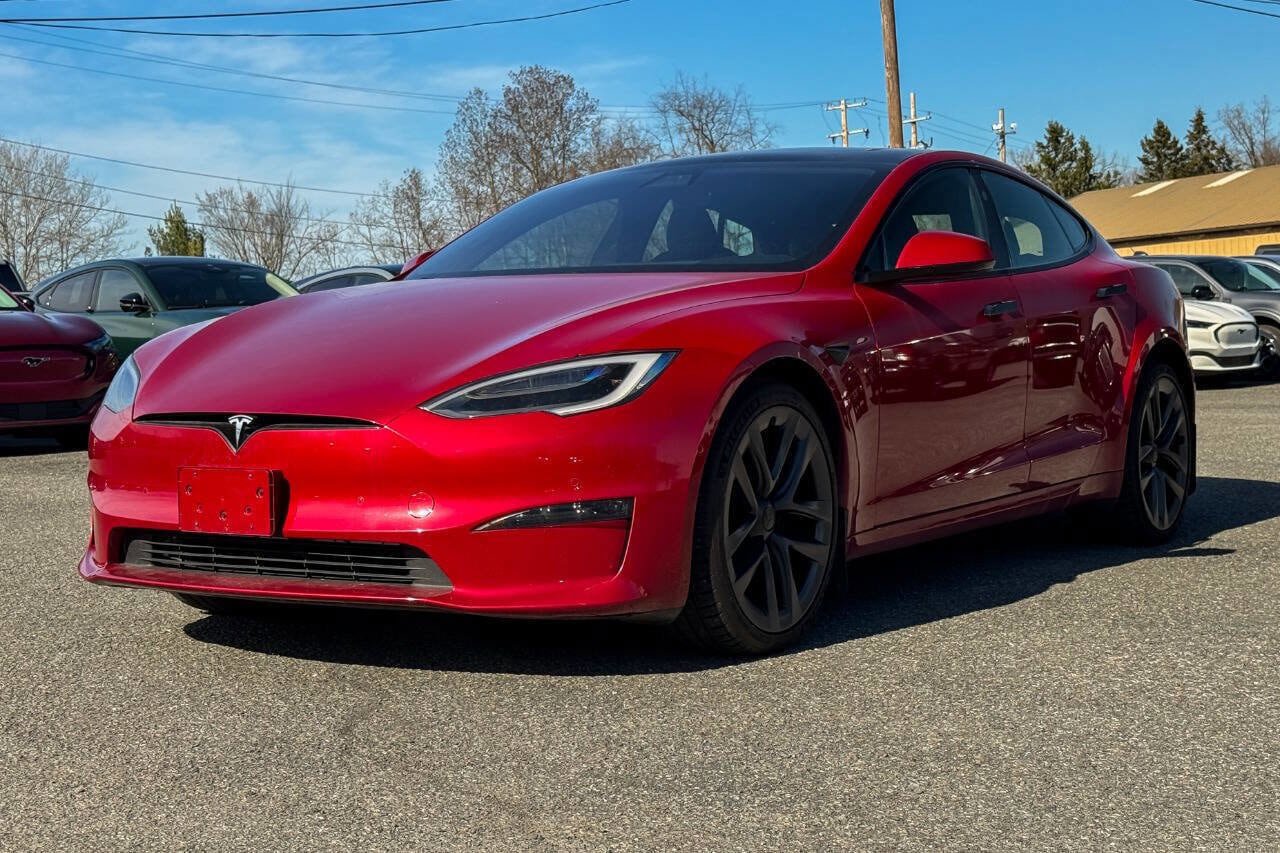 Used 2021 Tesla Model S Plaid AWD/4WD image 7