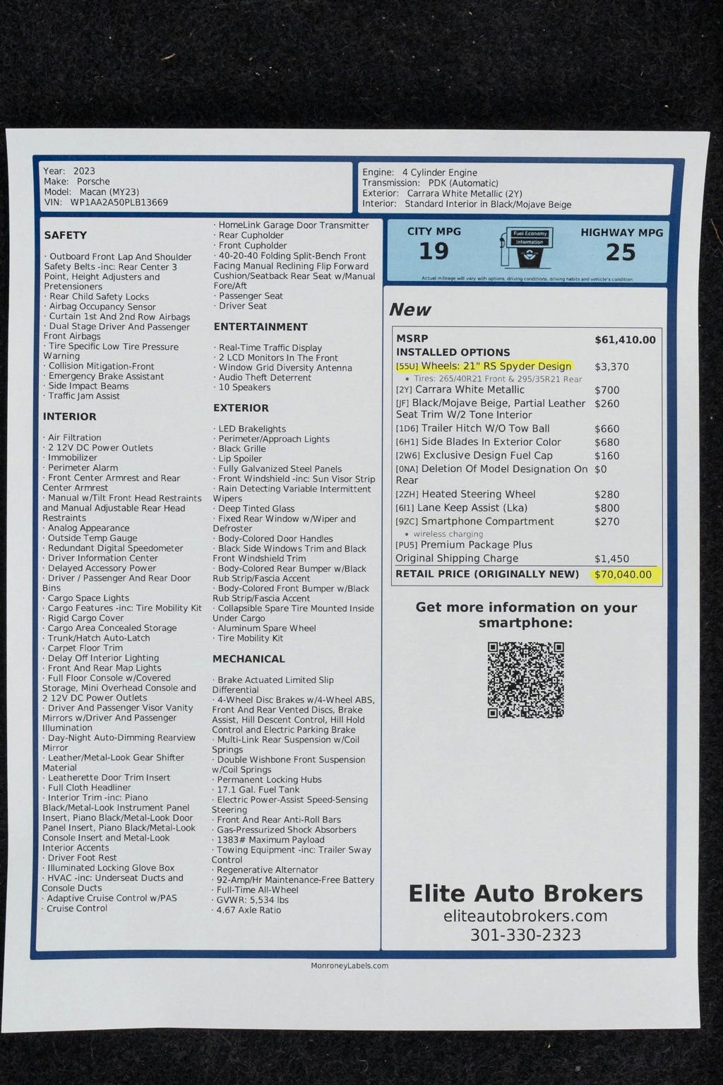 Used 2023 Porsche Macan image 47