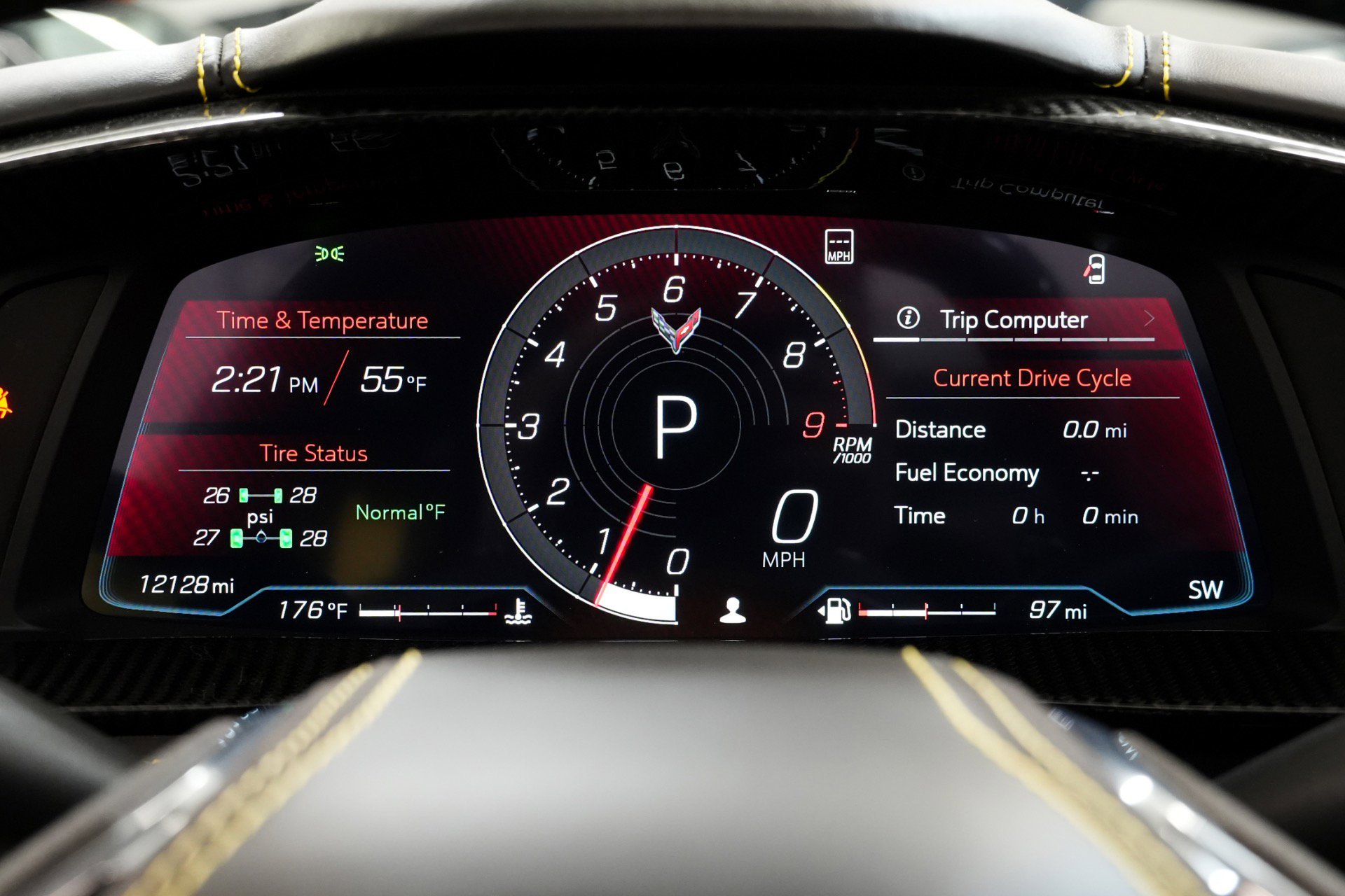 Used 2023 Chevrolet Corvette Z06 w/ Stealth Interior Trim Package RWD image 16