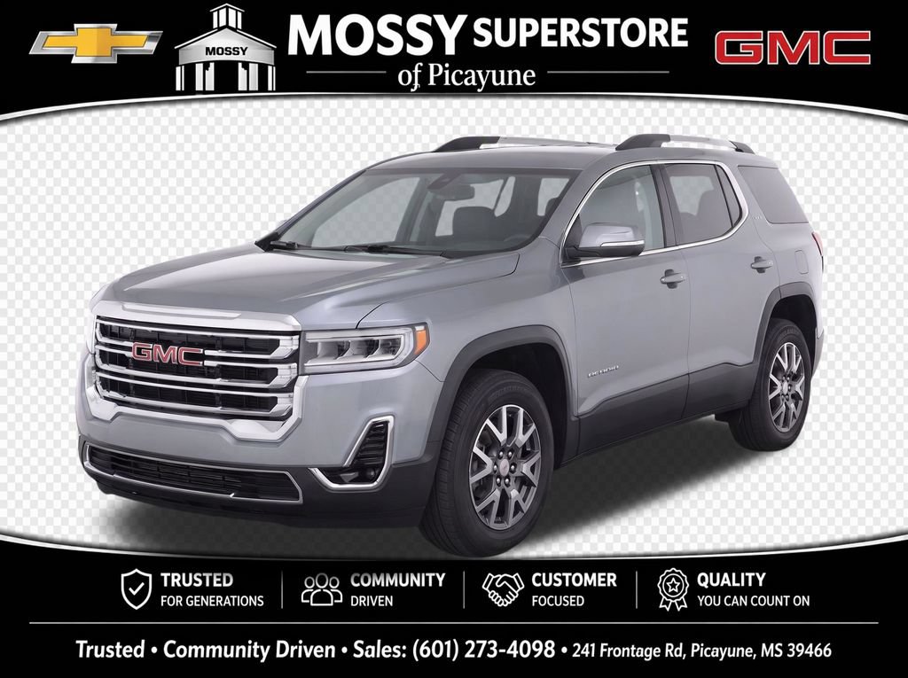 Used 2023 GMC Acadia SLT w/ LPO, Floor Liner Package FWD image 1