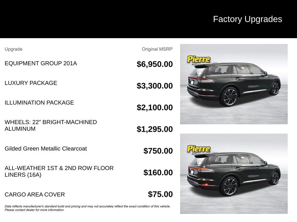 Used 2023 Lincoln Aviator Reserve w/ Equipment Group 201A image 13