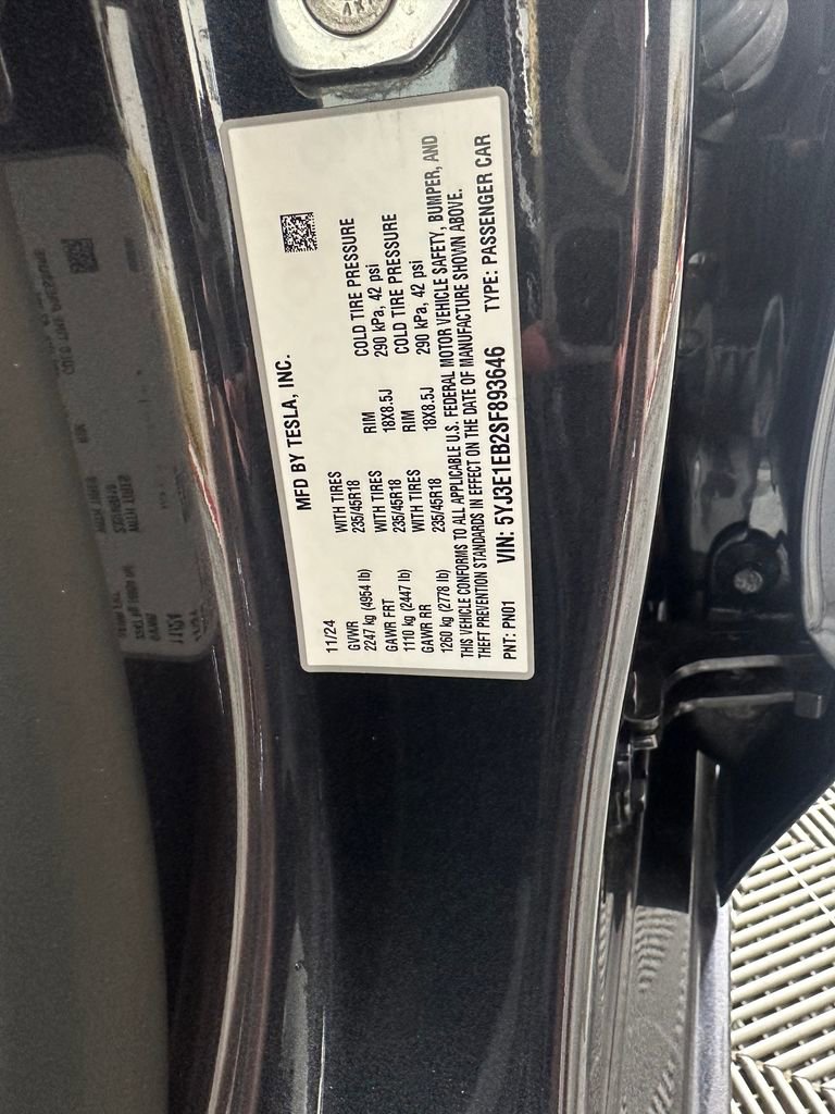 Used 2025 Tesla Model 3 Long Range AWD/4WD image 39