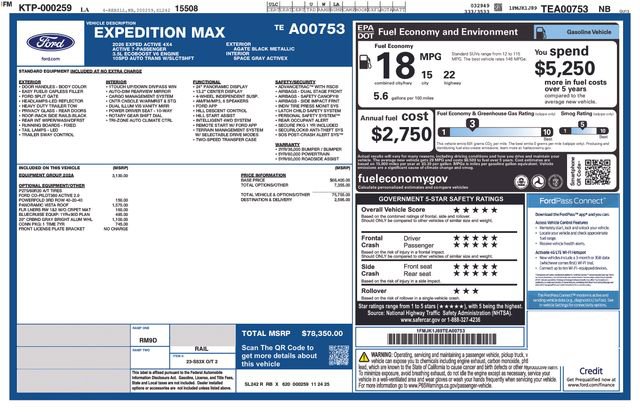 New 2026 Ford Expedition Max Active image 6