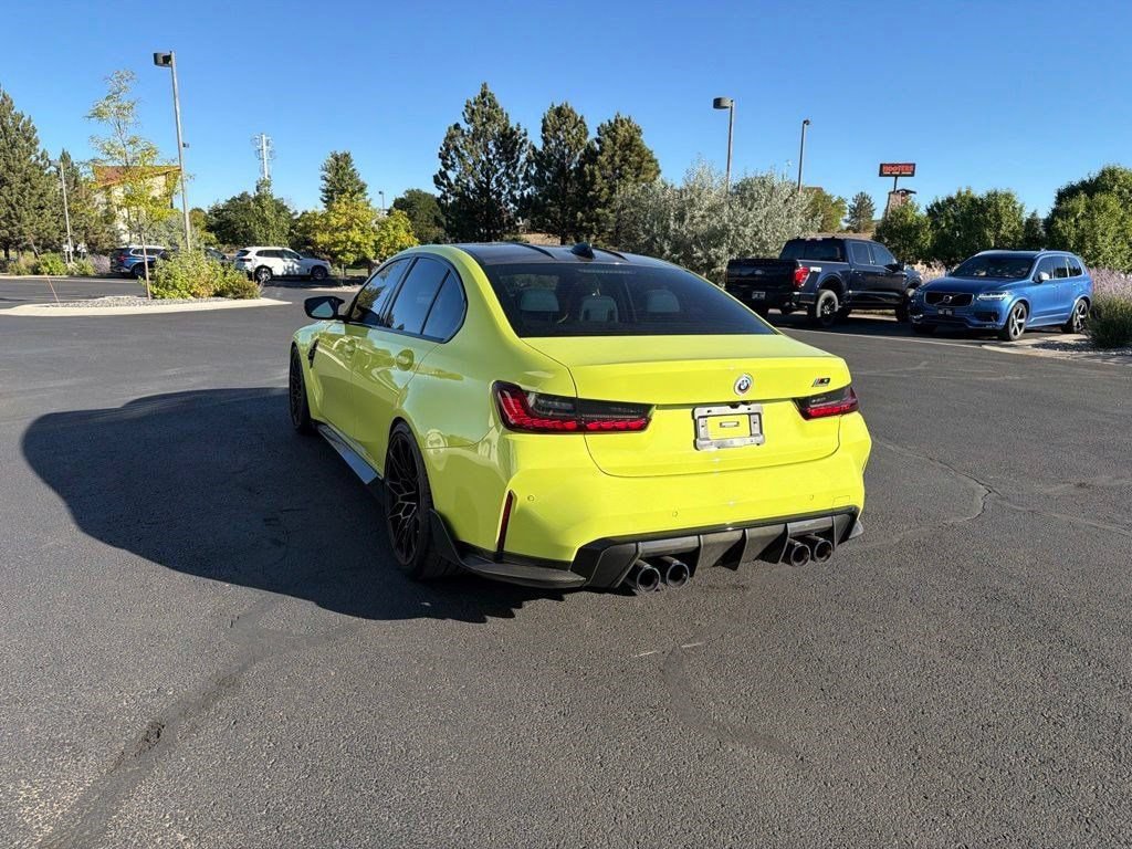 Used 2022 BMW M3 Competition w/ M Carbon Exterior Package AWD/4WD image 3