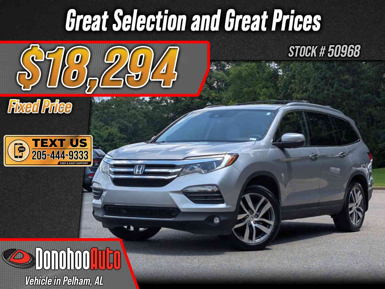 Used 2016 Honda Pilot Touring image 1