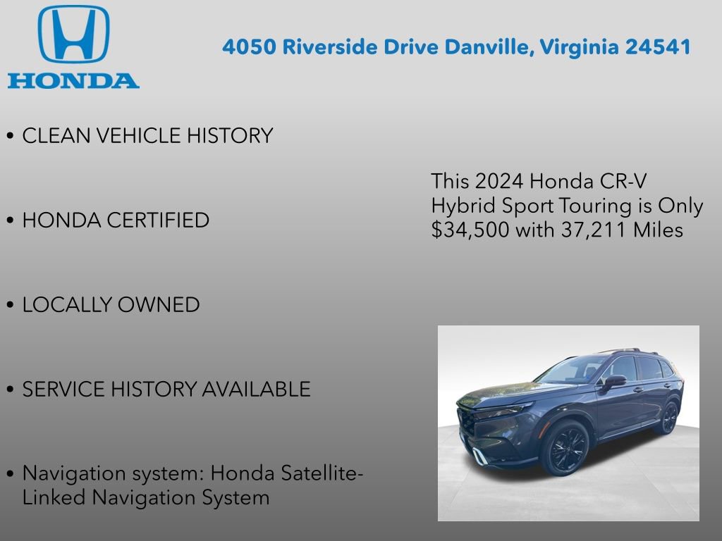 Certified 2024 Honda CR-V Sport Touring image 7