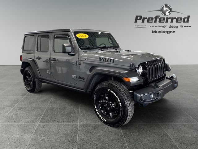 Used 2021 Jeep Wrangler Unlimited Sport AWD/4WD image 1