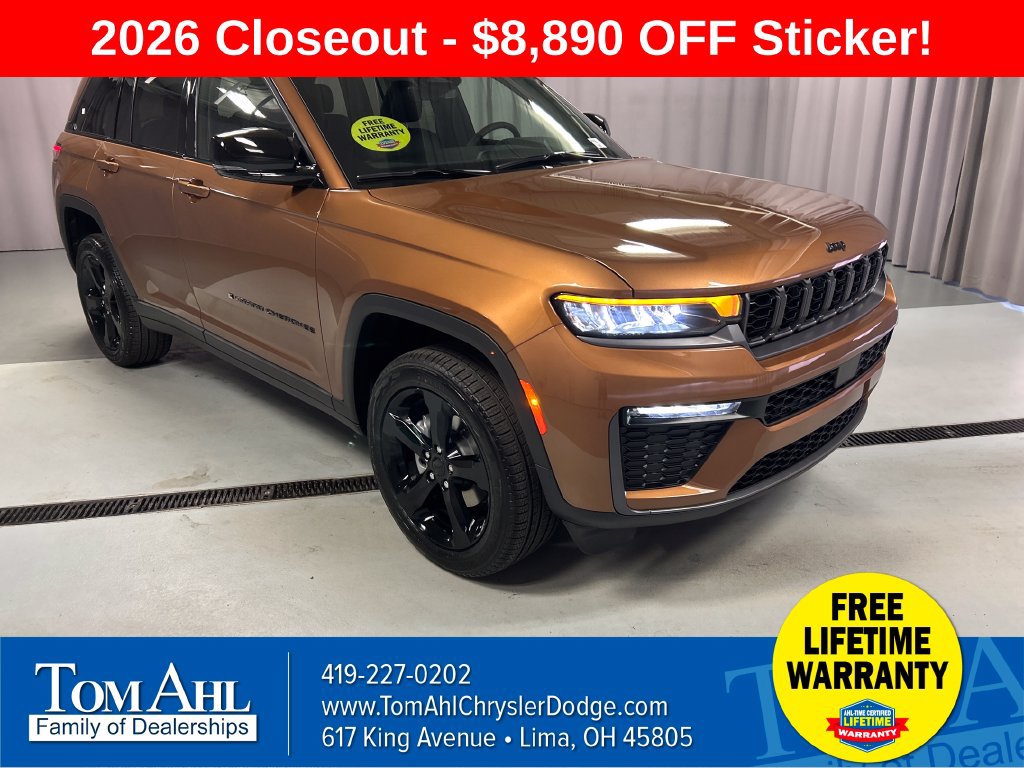New 2026 Jeep Grand Cherokee Limited w/ Limited Altitude Package