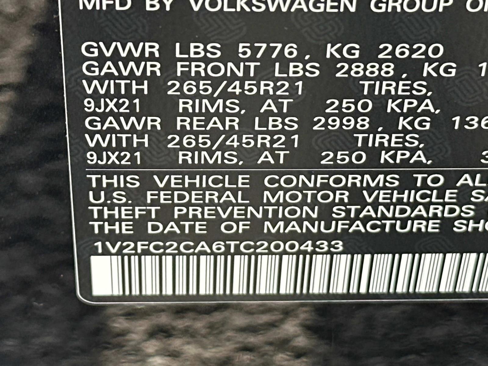 New 2026 Volkswagen Atlas Cross Sport SEL Premium R-Line image 20