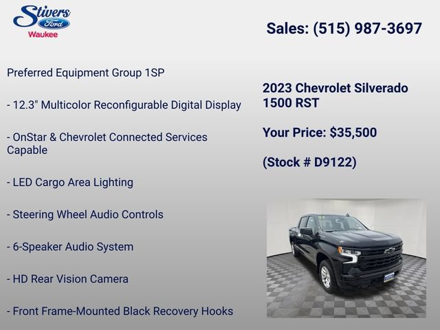 Used 2023 Chevrolet Silverado 1500 RST AWD/4WD image 28