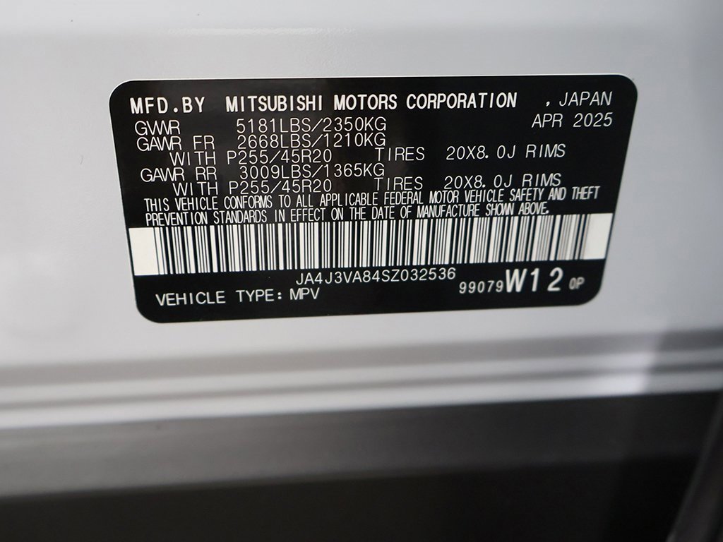 New 2025 Mitsubishi Outlander SE image 55