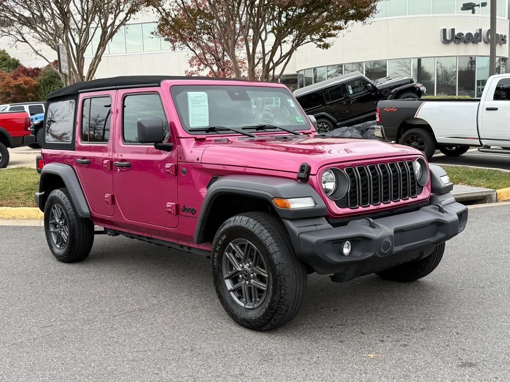 Certified 2024 Jeep Wrangler Sport S image 1