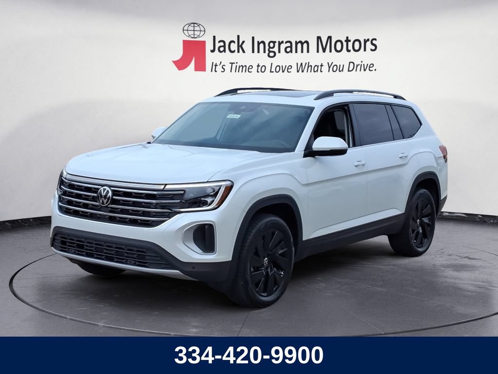 Certified 2026 Volkswagen Atlas SE w/ Panoramic Sunroof Package FWD image 1