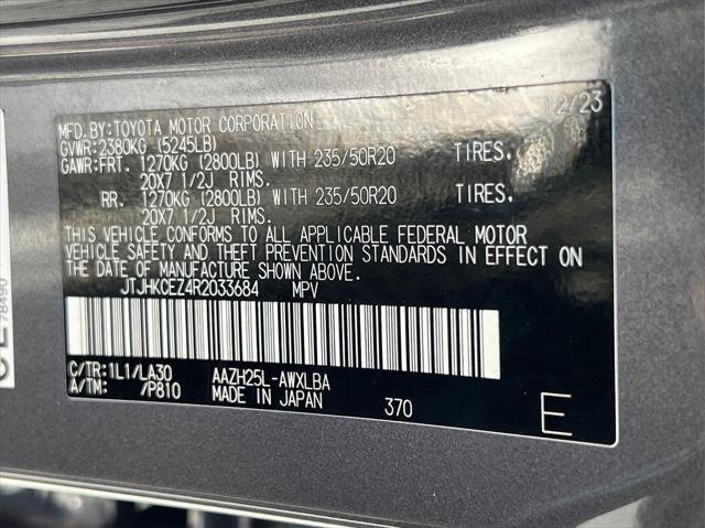 Certified 2024 Lexus NX 350h 350h Luxury w/ Vision Package image 35