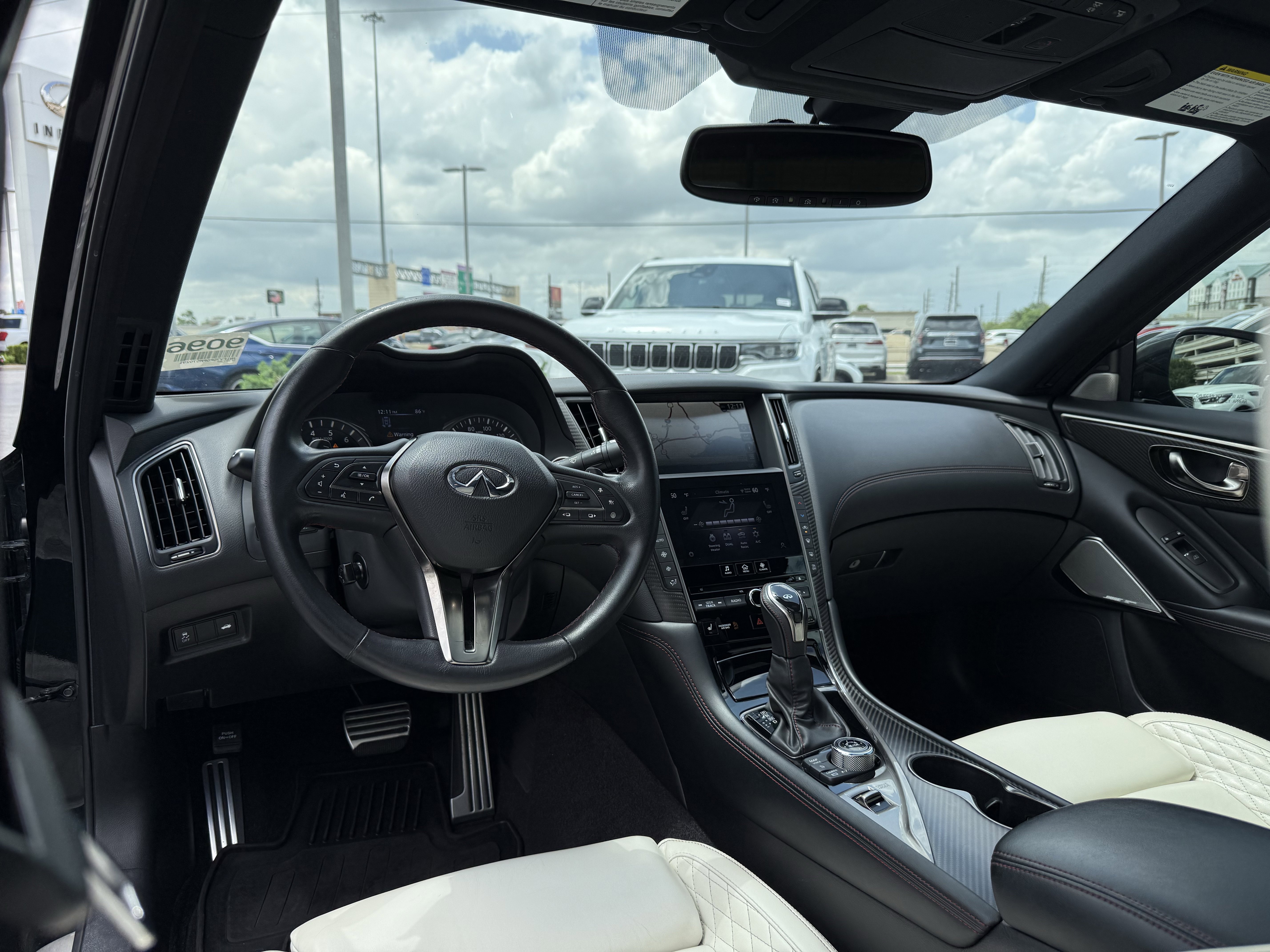 Certified 2023 INFINITI Q50 Red Sport 400 w/ Black Opal Edition RWD image 15